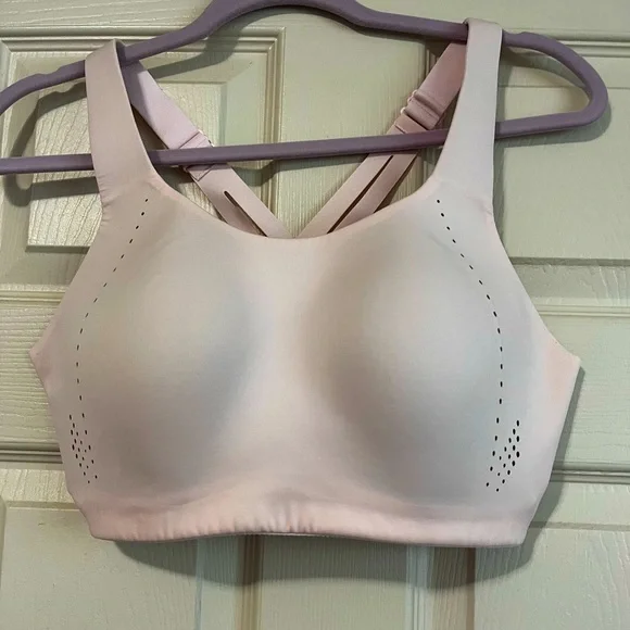 Lululemon Air support Sport Bra Pink Strawberry Milkshake Women’s Size 38B - Picture 5 of 10